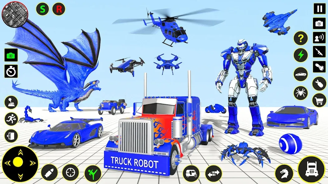 Truck Game - Car Robot Games  [МОД Menu] Screenshot 5