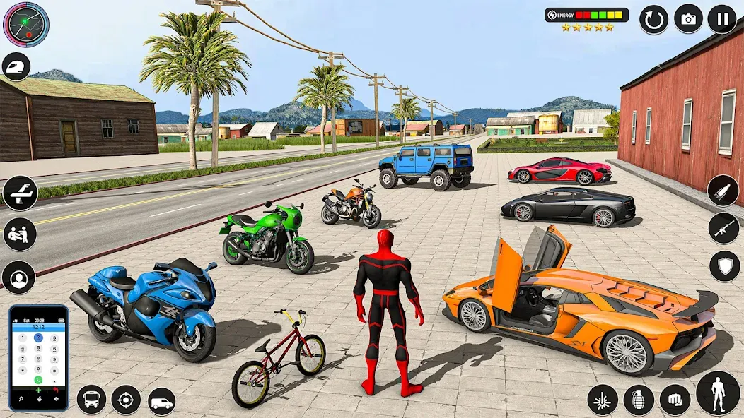 Spider Rope Games - Crime Hero  [МОД Mega Pack] Screenshot 1