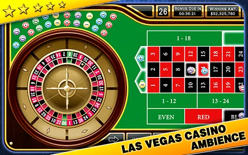 Roulette - Casino Style! (Рулетка)  [МОД Бесконечные монеты] Screenshot 1