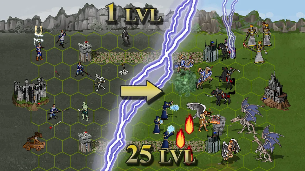 Heroes of Might: Magic arena 3  [МОД Меню] Screenshot 4