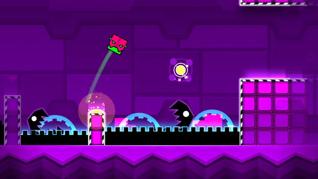 Geometry Dash Meltdown (Геометрия Дэш Мелтдаун)  [МОД Много монет] Screenshot 1