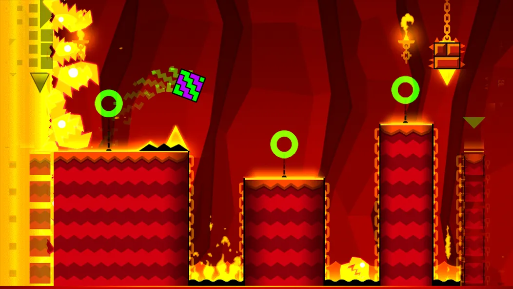 Geometry Dash Meltdown (Геометрия Дэш Мелтдаун)  [МОД Много монет] Screenshot 2