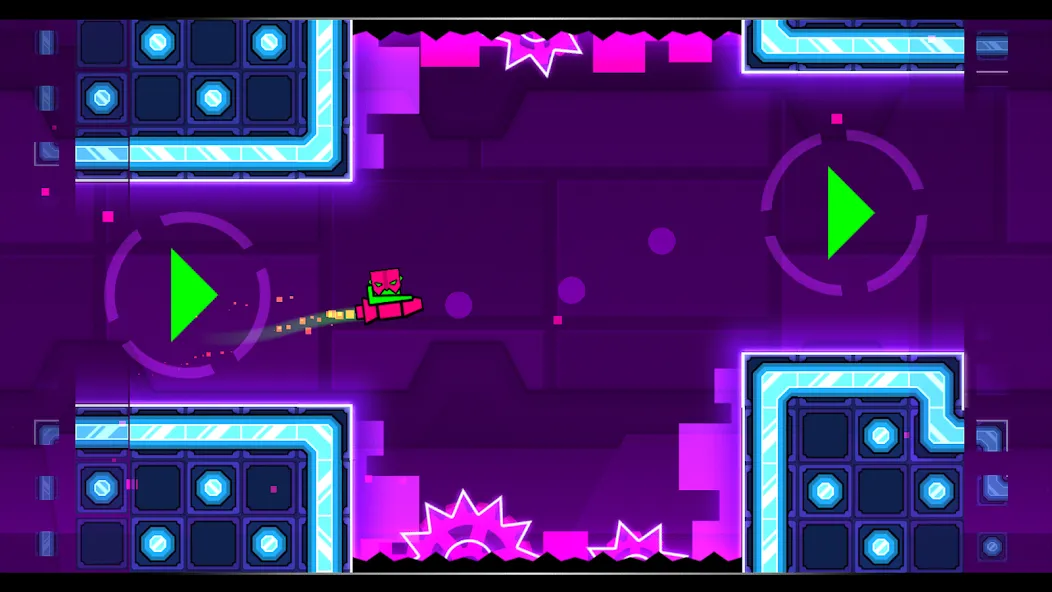 Geometry Dash Meltdown (Геометрия Дэш Мелтдаун)  [МОД Много монет] Screenshot 3