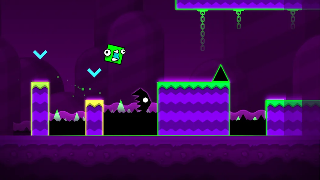 Geometry Dash World (Геометри Дэш Ворлд)  [МОД Много денег] Screenshot 1