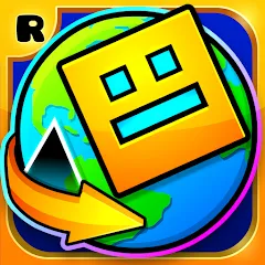 Скачать взломанную Geometry Dash World (Геометри Дэш Ворлд)  [МОД Много денег] - полная версия apk на Андроид