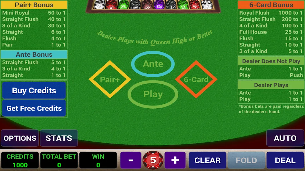 Ace 3-Card Poker (эйс 3)  [МОД Все открыто] Screenshot 1