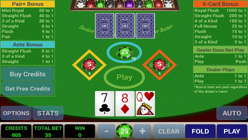 Ace 3-Card Poker (эйс 3)  [МОД Все открыто] Screenshot 2