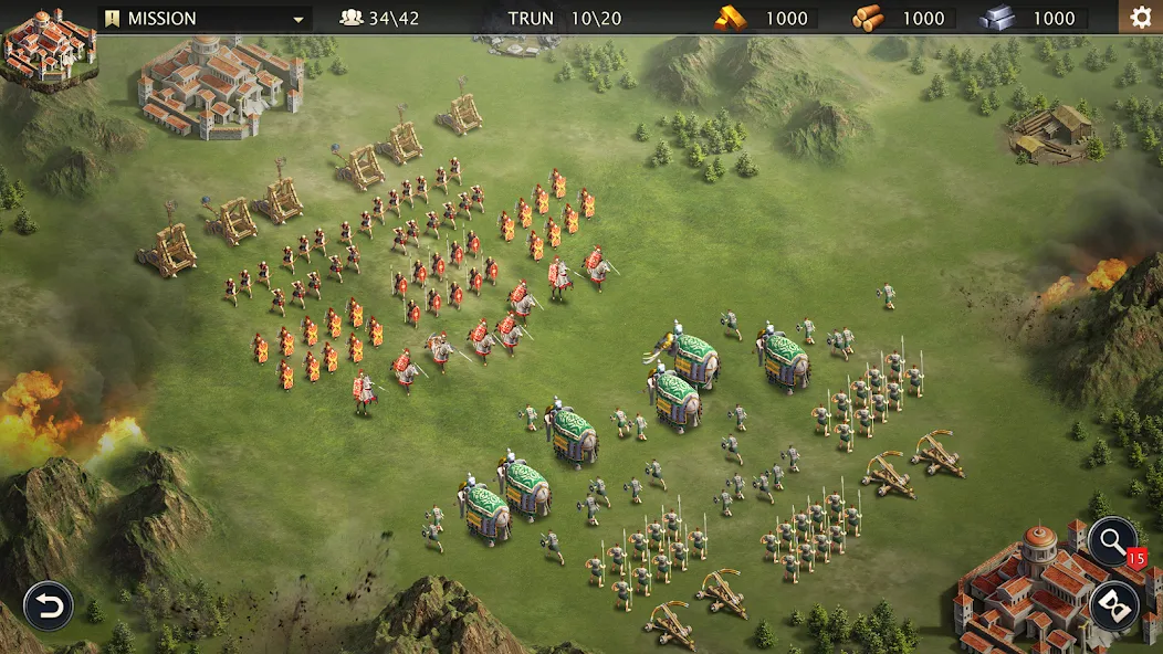 Grand War: Rome Strategy Games (Гранд Вар)  [МОД Бесконечные монеты] Screenshot 4