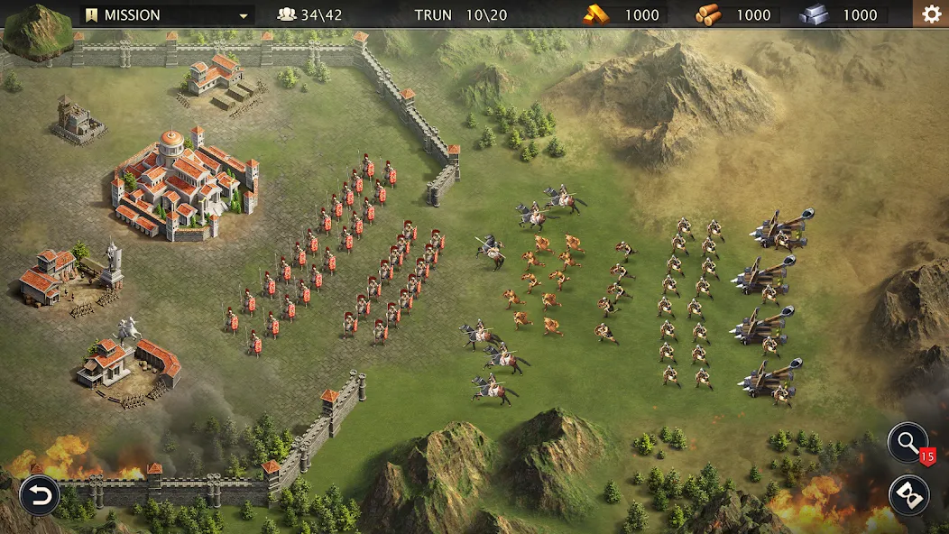 Grand War: Rome Strategy Games (Гранд Вар)  [МОД Бесконечные монеты] Screenshot 5