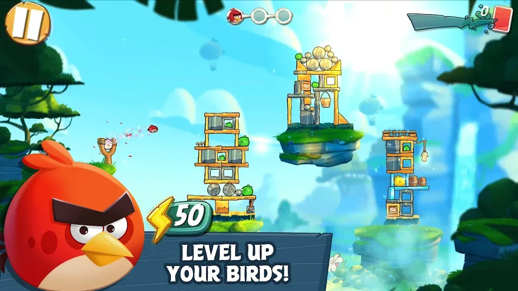 Angry Birds 2 (Энгри Бердс 2)  [МОД Unlocked] Screenshot 2