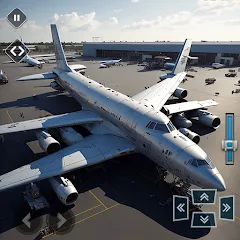 Взлом Real Plane Flying Simulator  [МОД Бесконечные деньги] - полная версия apk на Андроид