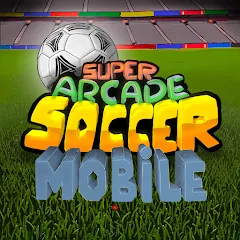 Скачать взломанную Super Arcade Soccer Mobile (упер Аркадный Футбол Мобильный)  [МОД Много монет] - последняя версия apk на Андроид