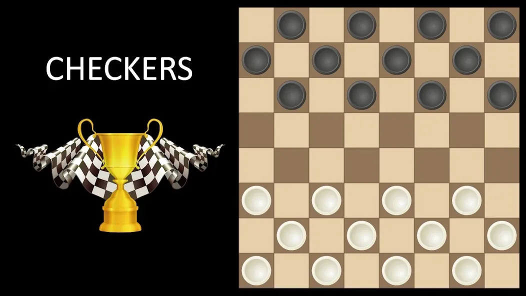 Checkers With Friends Game  [МОД Много денег] Screenshot 1