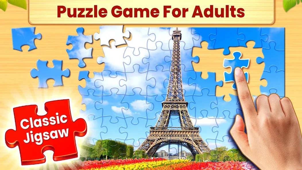 Jigsaw Puzzles: Picture Puzzle  [МОД Бесконечные монеты] Screenshot 1