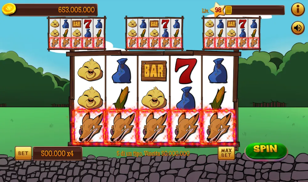 Slot Gallina 4 (Слот Галлина 4)  [МОД Unlimited Money] Screenshot 2