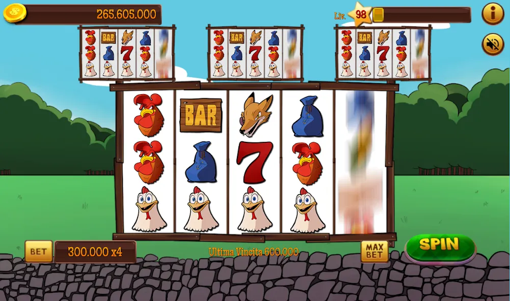 Slot Gallina 4 (Слот Галлина 4)  [МОД Unlimited Money] Screenshot 3