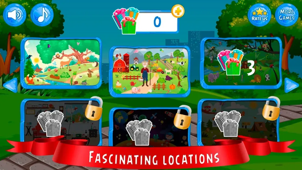 Hidden Object games for kids  [МОД Все открыто] Screenshot 2