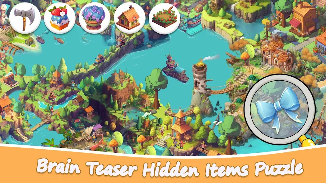 Find It Hidden Objects Games (Скавенджер Хант)  [МОД Menu] Screenshot 2