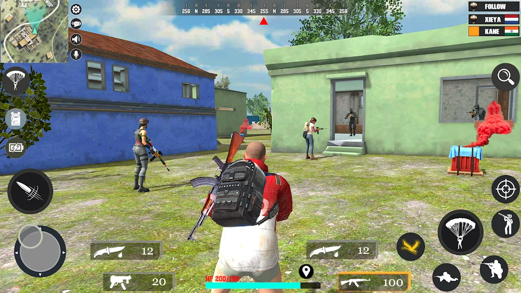 Fps Fire Shooting Game Offline (Фпс Баттлграунд Мобайл Индия)  [МОД Бесконечные деньги] Screenshot 1