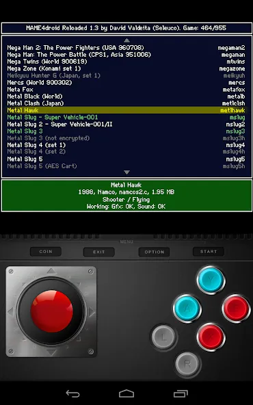 MAME4droid  (0.139u1) (МАМЕ4дроид)  [МОД Много денег] Screenshot 2