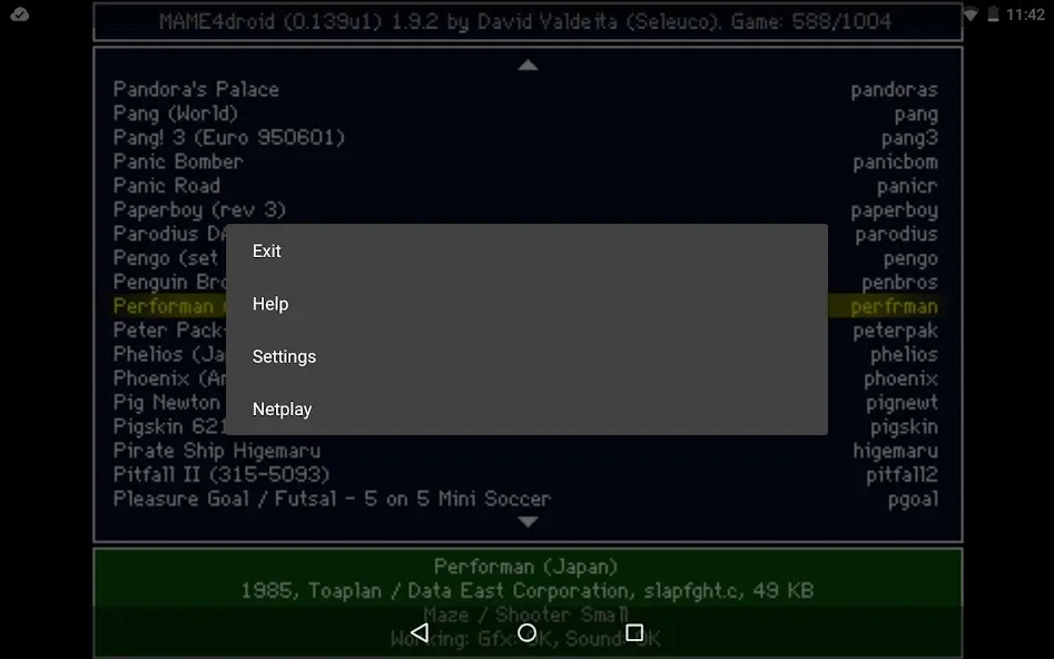 MAME4droid  (0.139u1) (МАМЕ4дроид)  [МОД Много денег] Screenshot 4