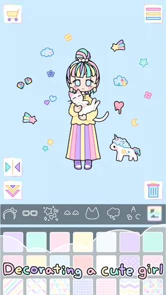 Pastel Girl : Dress Up Game  [МОД Mega Pack] Screenshot 2