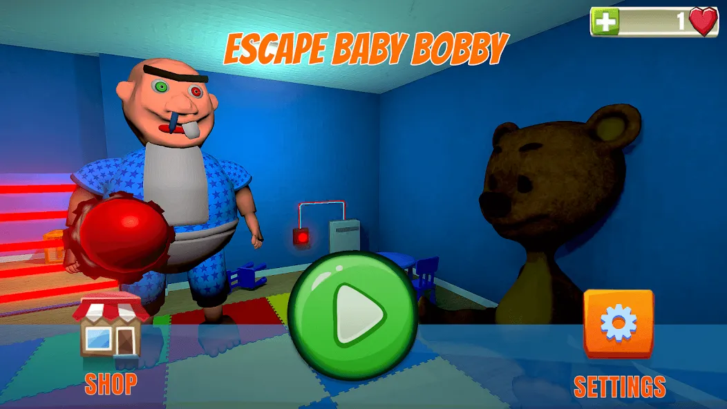 Escape Giant Obby (Эскеип Бэйби Бобби)  [МОД Menu] Screenshot 1