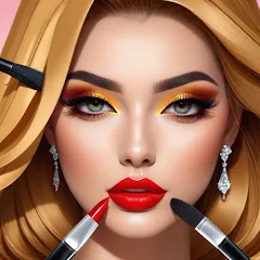 Взлом Fashion Artist: Makeup Game  [МОД Меню] - полная версия apk на Андроид