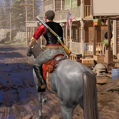 Взломанная West Cowboy - Gunfighter Game (Уэст Ковбой)  [МОД Unlimited Money] - последняя версия apk на Андроид