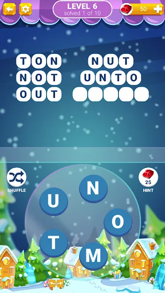 Word Connection: Puzzle Game  [МОД Меню] Screenshot 1