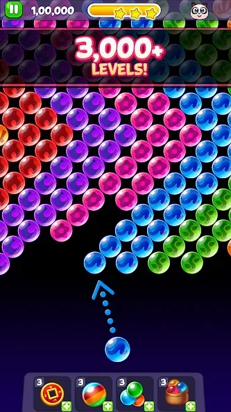 Bubble Shooter: Panda Pop! (Панда Поп)  [МОД Бесконечные монеты] Screenshot 2