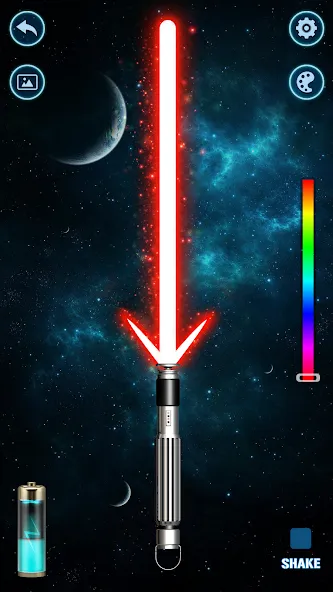 Lightsaber Gun Simulator  [МОД Много монет] Screenshot 4