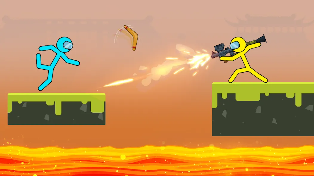 Stick-man Fighting Games  [МОД Все открыто] Screenshot 4