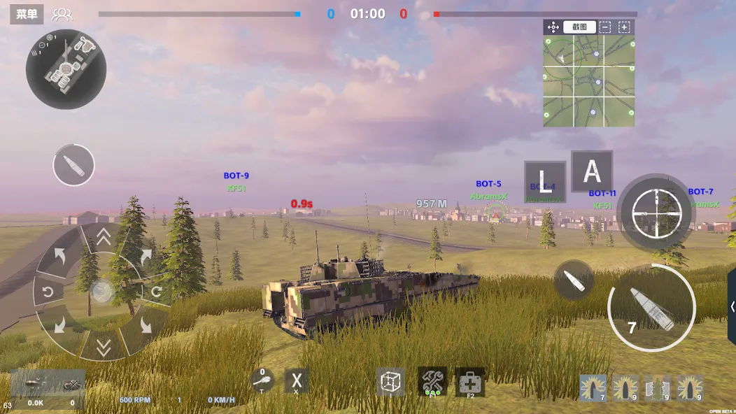 Panzer War (Панцер Вар)  [МОД Mega Pack] Screenshot 1