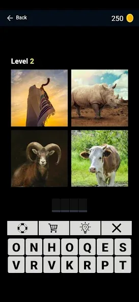 Puzzle: 4 pics 1 word offline  [МОД Unlocked] Screenshot 5