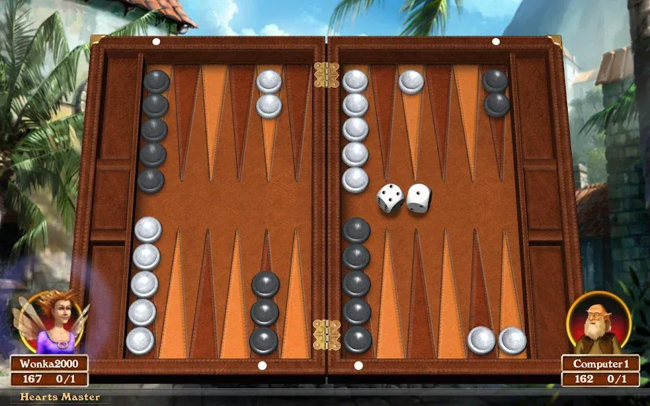 Hardwood Backgammon (Хардвуд Бэкгаммон)  [МОД Все открыто] Screenshot 1