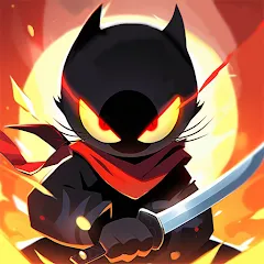 Скачать взлом Ninja Cat - Idle Arena (Крейзи Ниндзя Кэт)  [МОД Бесконечные монеты] - стабильная версия apk на Андроид