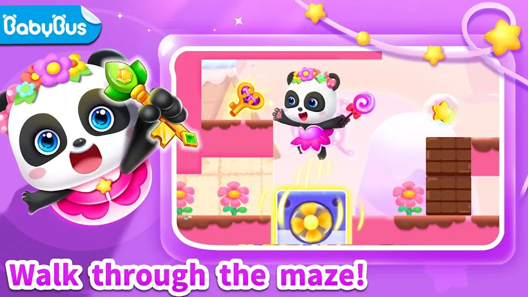 Little Panda’s Jewel Adventure  [МОД Unlocked] Screenshot 1