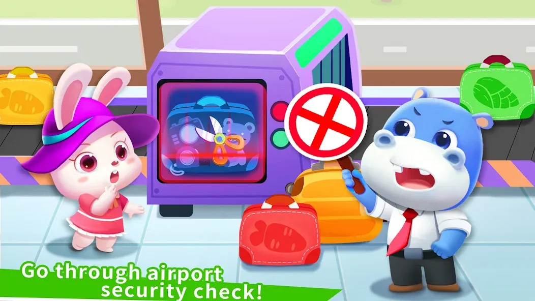 Baby Panda's Airport  [МОД Mega Pack] Screenshot 3