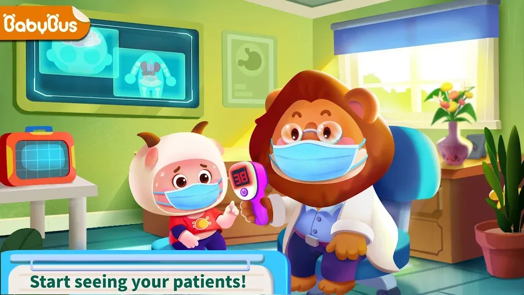 Baby Panda's Hospital Care  [МОД Много денег] Screenshot 1