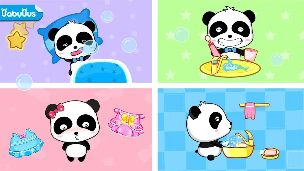 Baby Panda's Daily Life  [МОД Бесконечные деньги] Screenshot 1