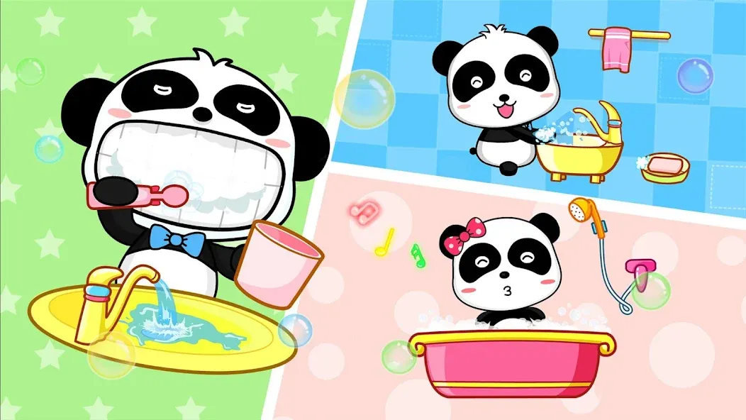 Baby Panda's Daily Life  [МОД Бесконечные деньги] Screenshot 4