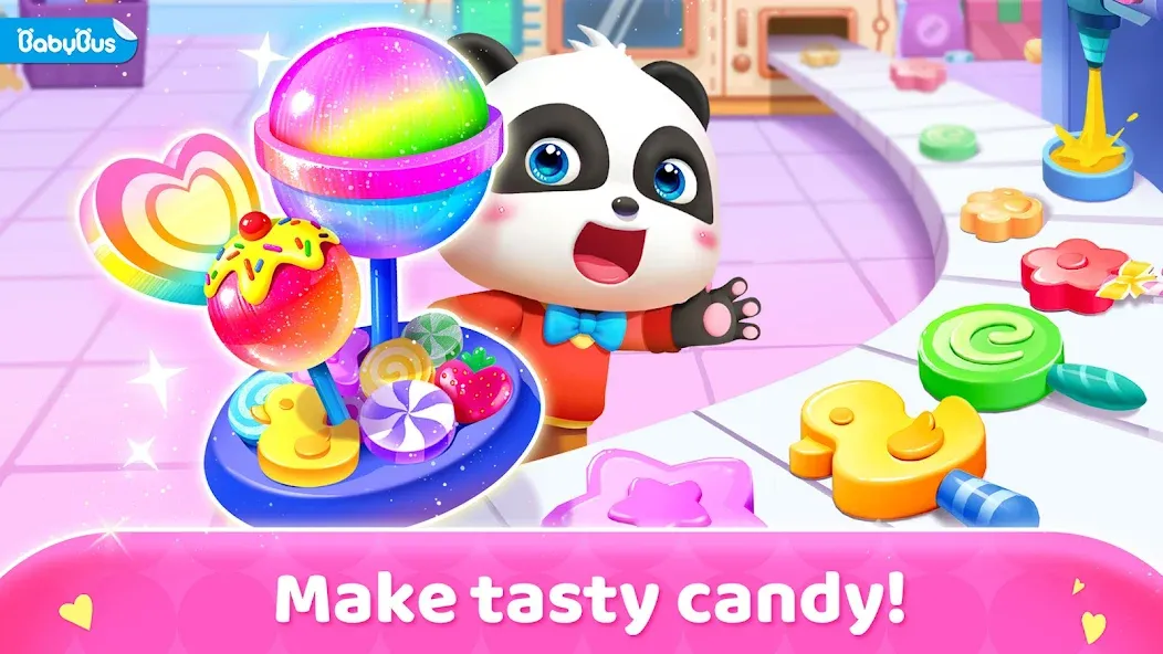 Little Panda's Candy Shop  [МОД Меню] Screenshot 1