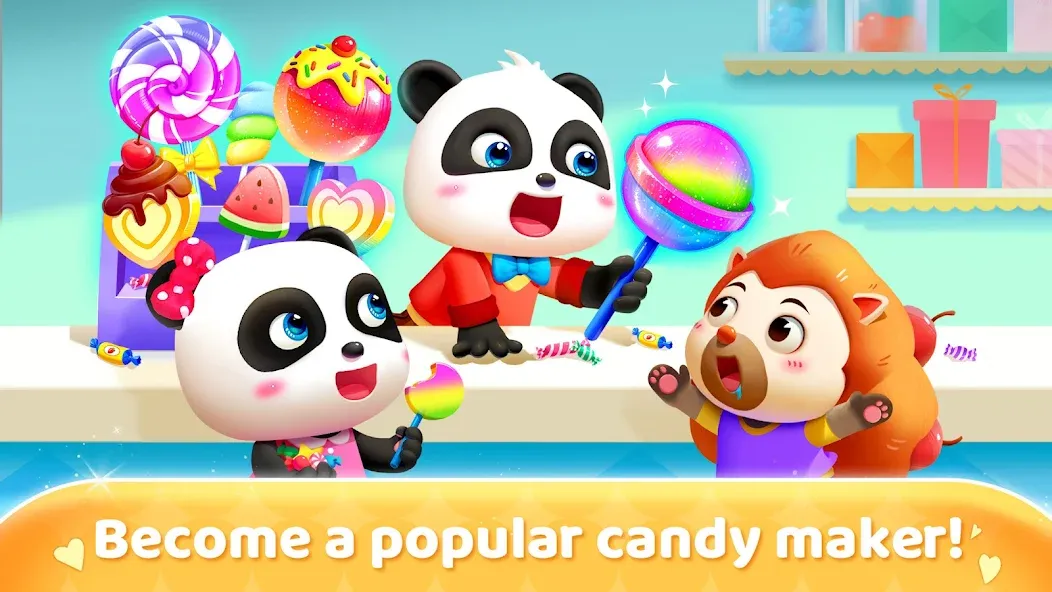 Little Panda's Candy Shop  [МОД Меню] Screenshot 5