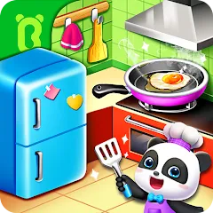 Скачать взлом My Baby Panda Chef  [МОД Много денег] - полная версия apk на Андроид