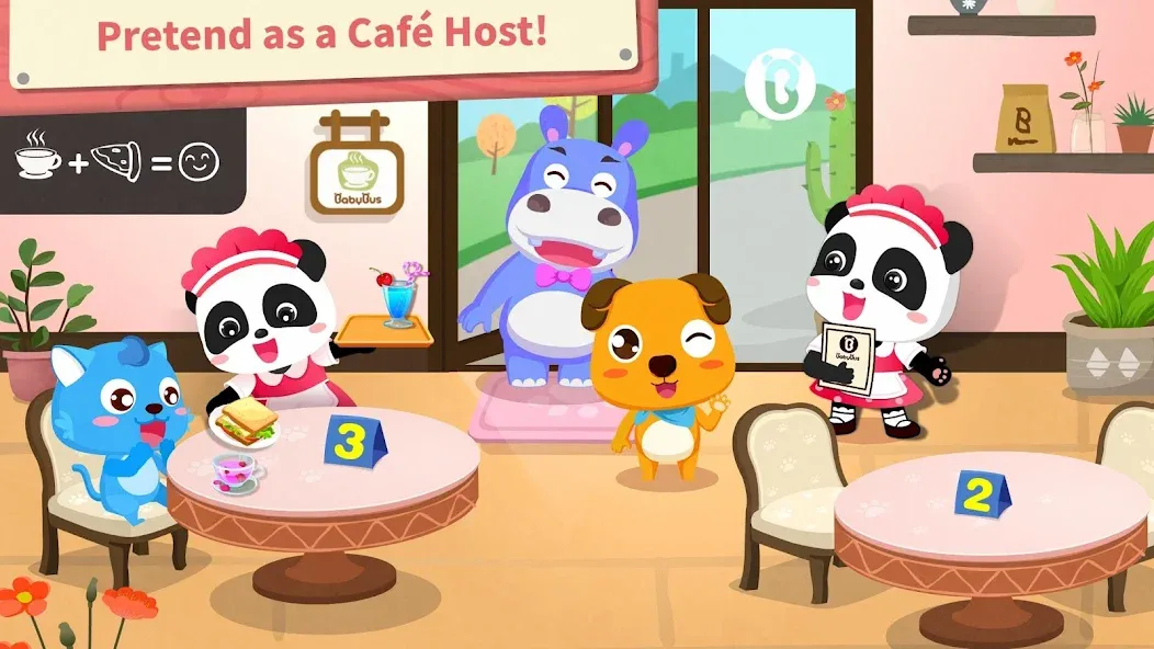 Baby Panda’s Summer: Café  [МОД Unlimited Money] Screenshot 4