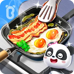 Скачать взломанную Baby Panda's Breakfast Cooking  [МОД Все открыто] - полная версия apk на Андроид