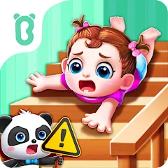 Взлом Baby Panda Home Safety  [МОД Menu] - стабильная версия apk на Андроид