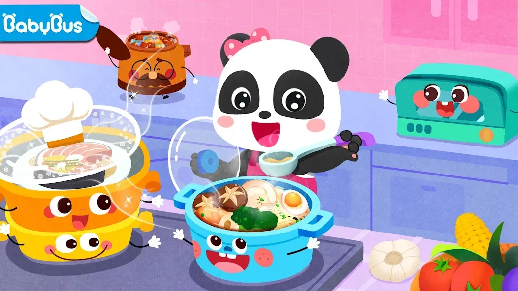 Baby Panda's Kitchen Party  [МОД Mega Pack] Screenshot 1