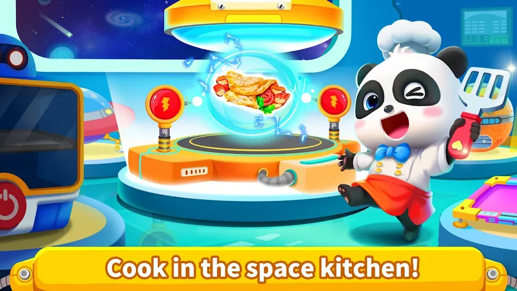 Little Panda's Space Kitchen  [МОД Меню] Screenshot 5